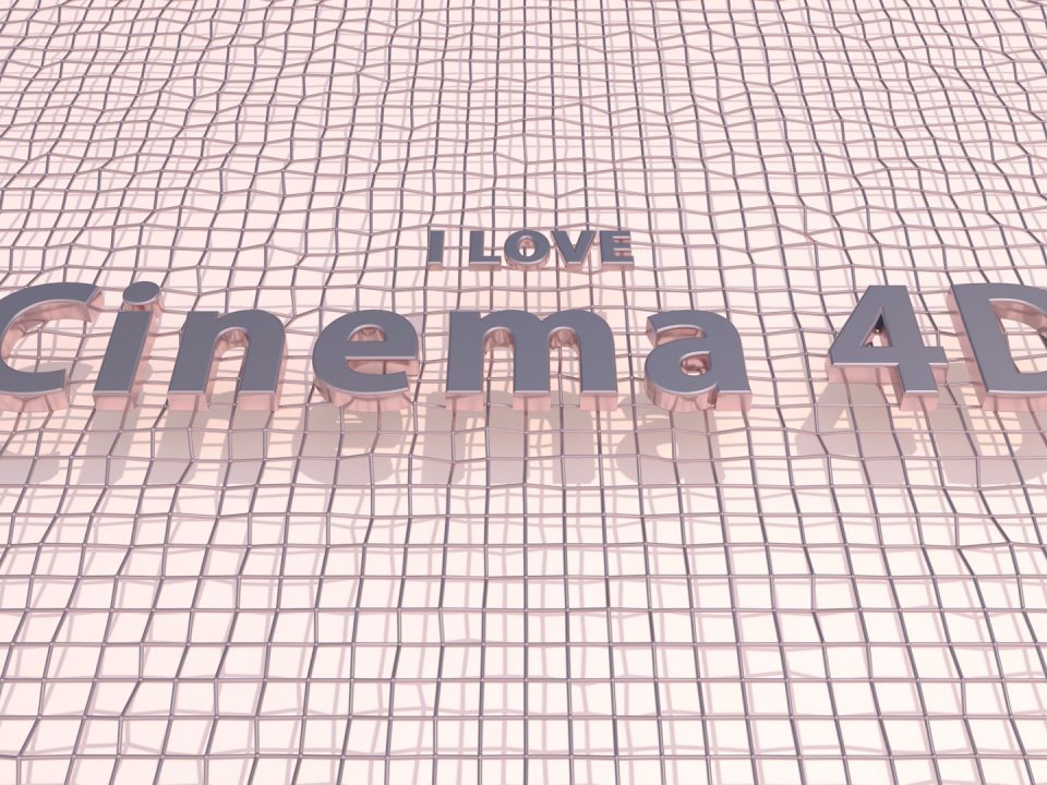 I love Cinema 4D Atom Array
