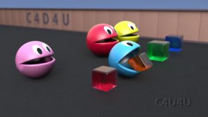 PacMan 3D V3 with Jelly