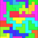 20 Printable Hexomino Duplicate Puzzles