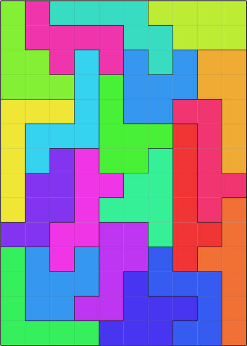 Weekly Heptomino Puzzle – 10 Duplicate Challenges