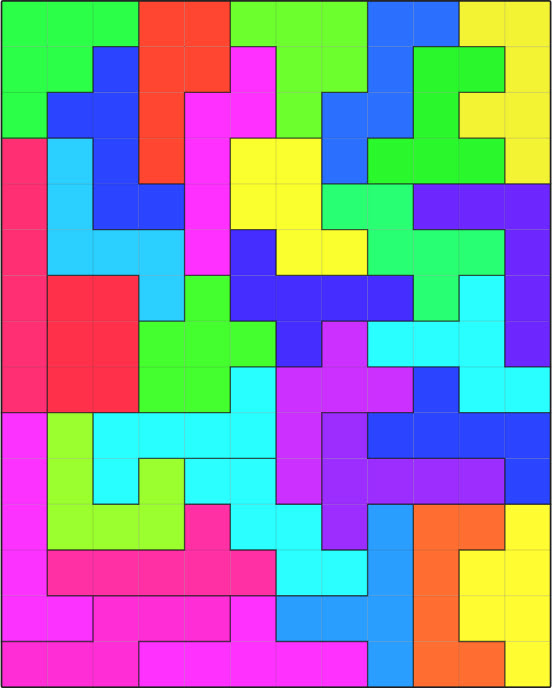 Weekly Hexomino Puzzle – 10 Duplicate Challenges